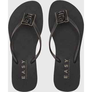 Chinelo Feminino Lança Perfume Monograma Preto