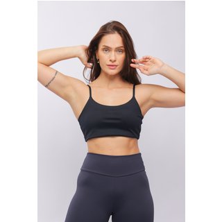 25009 - Top Básico Alça Fina Sport Azul Marinho - Duna Casual