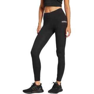 Essentials Linear Leggings de algodão adidas Sportswear Preto