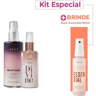 Kit Braé Divine Plume Sensation + Beauty Sleep Especial (2 Produtos)