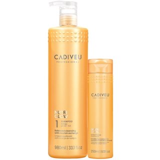 Kit Cadiveu Professional Nutri Glow Shampoo G e Condicionador P (2 produtos)