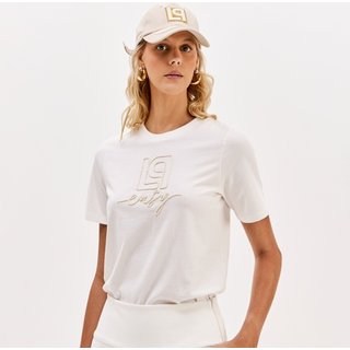Camiseta Easy Lança Perfume New Baby Pr26 Off White Feminino