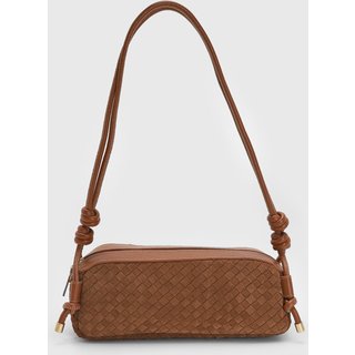 Bolsa Luiza Barcelos Tiracolo Tressê Caramelo