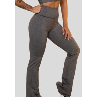 Calça Flare Bailarina Serra E Mar Modas Cinza