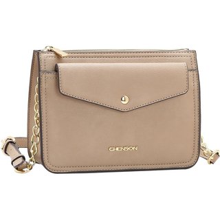 Bolsa Feminina Chenson Transversal 3485352 Natural
