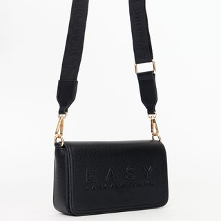 Bolsa Crossbody Easy Lança Perfume Hz Ou25 Preto Feminino