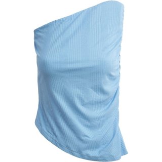 Blusa Canelada Tomara que Caia Feminina AZUL CLARO