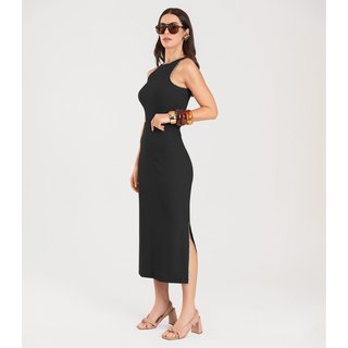 Conjunto Feminino Regata e Saia Dianna Preto