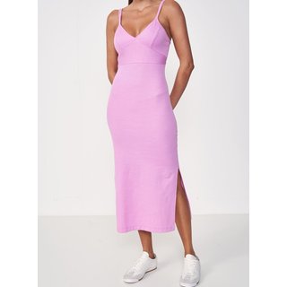 Vestido Slim Recorte nas Costas Alças Duplas Colcci CLC Rosa Slip