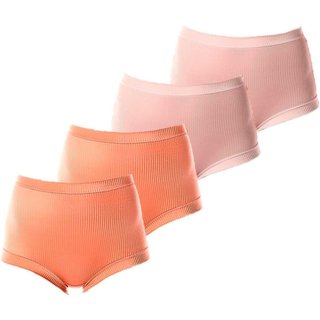 Kit com 4 Calcinhas Alta Bourbon Demillus 26406 Bege