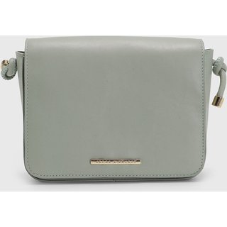 Bolsa Média Feminina Jorge Bischoff Detalhe Metálico Verde