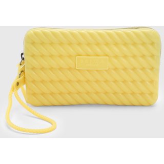 Bolsa Feminina Arezzo Brizza Pequena Amarela