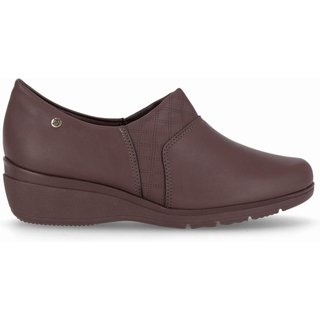 PICCADILLY MAXI - Sapato Beth Anabela Médio Madeira