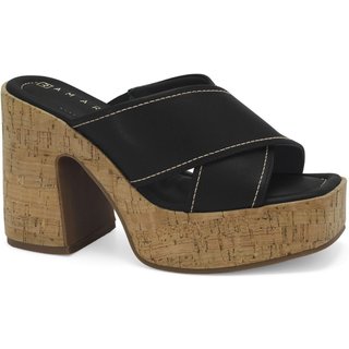 Tamanco Feminino Plataforma Folk Preto Ramarim 2535202-1