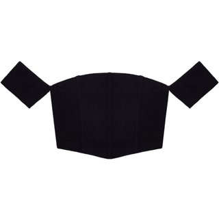 Cropped Juvenil Onda 18 Preto