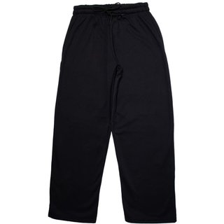 Calça Feminina Desayner Plus Size Moletom Básica Preto