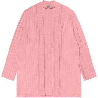 Cardigan Plus Size Feminino Secret Glam Rosa