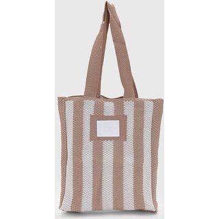 Bolsa Feminina Brizza Arezzo Listrada Rosa