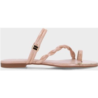 Chinelo Couro Luz Da Lua - 53129400 Luz Da Lua Bege