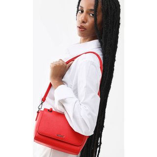 Bolsa Tiracolo Feminina Colcci Alça Dupla Vermelha