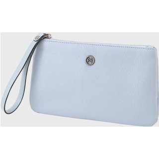 Bolsa Carteira Clutch Couro Mariart Cores 263CMRT Azul