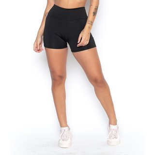 Bermuda Biker Short Fitness Fristyle Preto