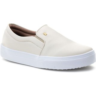 Slip On Feminino Iate Casual Off White Estilo Shoes