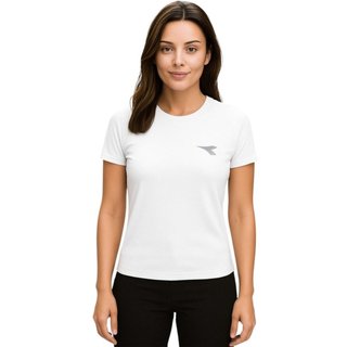 Camiseta Diadora Small Logo Feminina - Branco - diadora