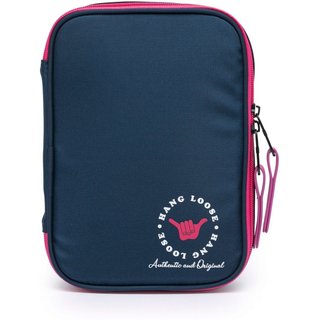 Estojo Hang Loose Escolar Feminino Espaçosa Reforçada