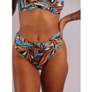 2402 - Calcinha de Biquíni Lateral Larga Faixa e Fivela Amazonia - Duna Casual