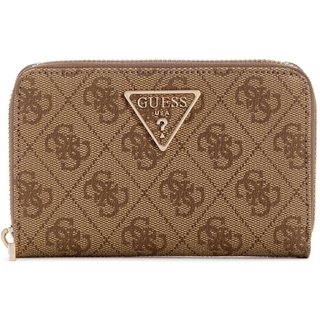 Carteira Guess Laurel II Med Zip Around Bege