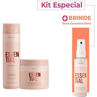 Kit Braé Essential Shampoo e Máscara G Especial (2 produtos)
