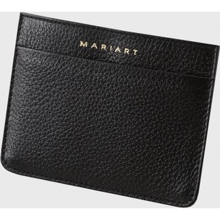 Porta-Cartão de Couro Mariart 665 Preta