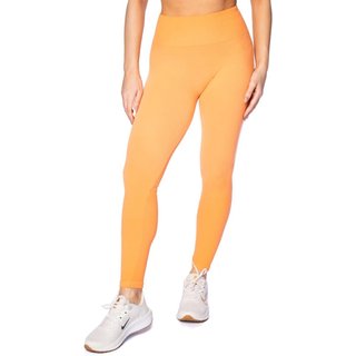 Legging Feminina The Style Box Canelada Sem Costura Laranja