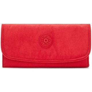 Carteira Kipling Money Land Red Rouge
