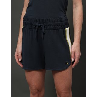 Shorts Feminino Retílinea em Contraste Calvin Klein Jeans - Marinho Calvin Klein Jeans