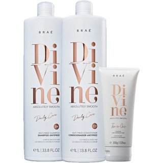 Brae Divine Anti-Frizz Duo 1L e Leave-in 200g