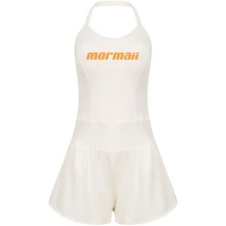Macaquinho Com Shorts Frente Única Beach Sports Off White