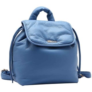 Mochila Feminina Chenson Original Puffer Costas Azul 8484994