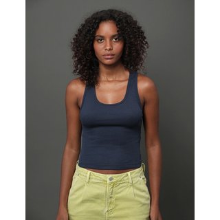 Regata Feminina Nadador Ribana Calvin Klein Jeans - Marinho Calvin Klein Jeans