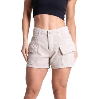 Shorts Sarja Sawary - 282232 - Bege - Sawary