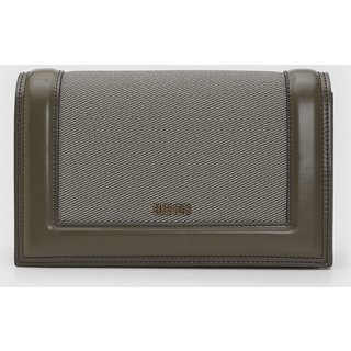 Bolsa Feminina Santa Lolla Pequena Texturizada Verde Oliva