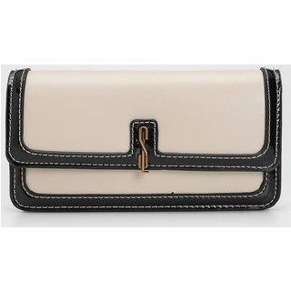 Bolsa Transversal Santa Lolla Alça Ajustável Off-White