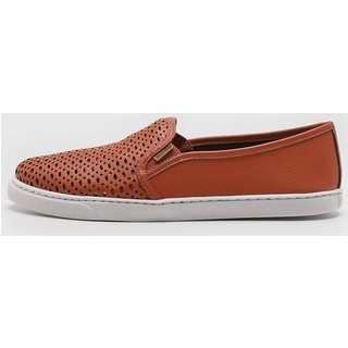 Tênis Slip On ANACAPRI Recorte a Lazer Laranja
