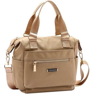 Bolsa Feminina Chenson Original Twill Nylon Mão Natural 3784945