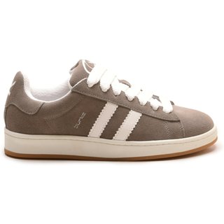 Tenis Exclusivo Skate Burke Suede Cadarço Grosso Tendencia Cinza