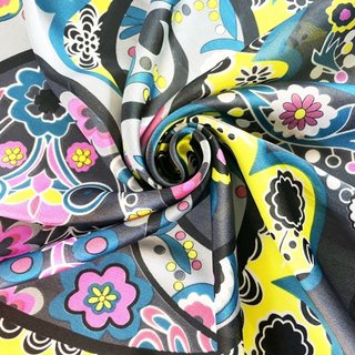 LENÇO XANGAI - Preto - Mellow Brazil