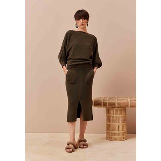 Blusa CaCay Manga Morcego Tricot