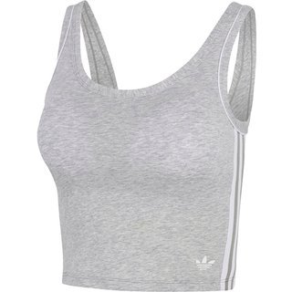 Top Cropped adidas Underwear Cinza