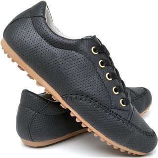 Tênis Mocatenis Calçado Feminino Confort 2020 Preto